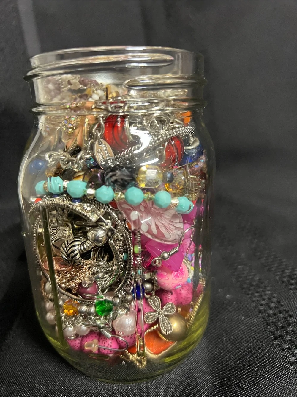 Mixed Pink Multicolor Women’s Beaded Jewelry Collection